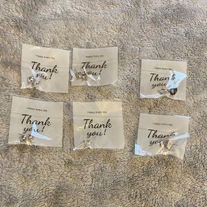 Silver and Gold  Tone Earrings Set